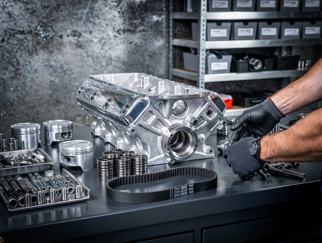 Fuel system installation hardware and seal repair kit