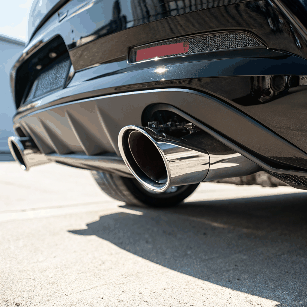 High‑Performance Exhaust Tip – Dual Chrome